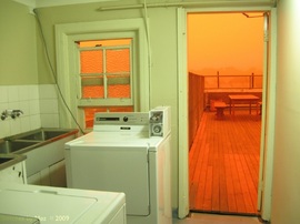 屋上,ランドリールーム,洗濯機,物干